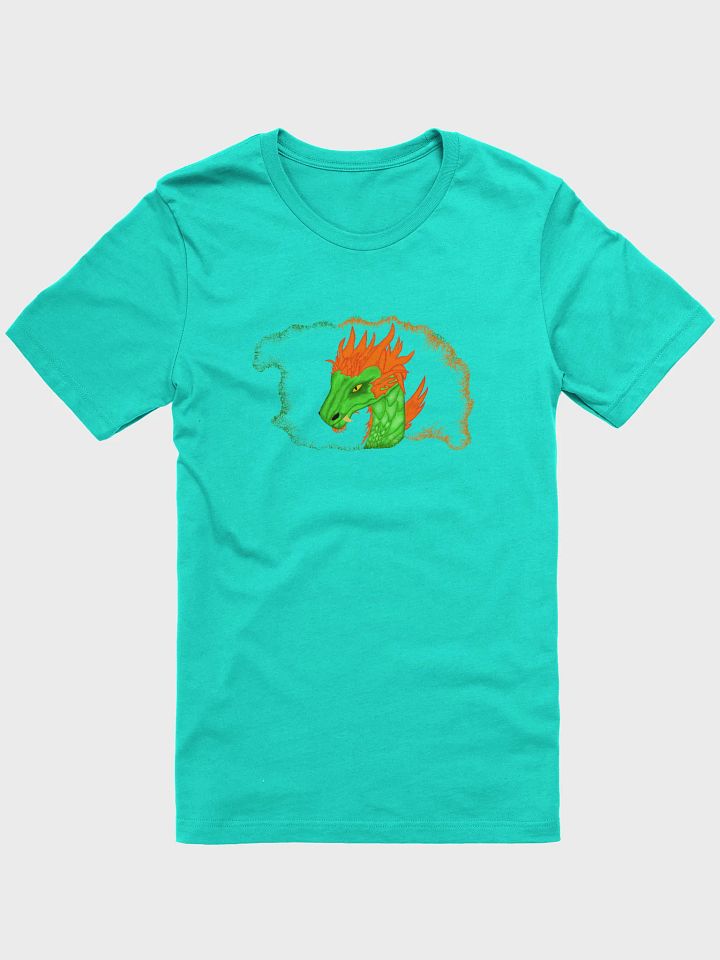 Fiery Dragon Head Unisex T-Shirt product image (1)