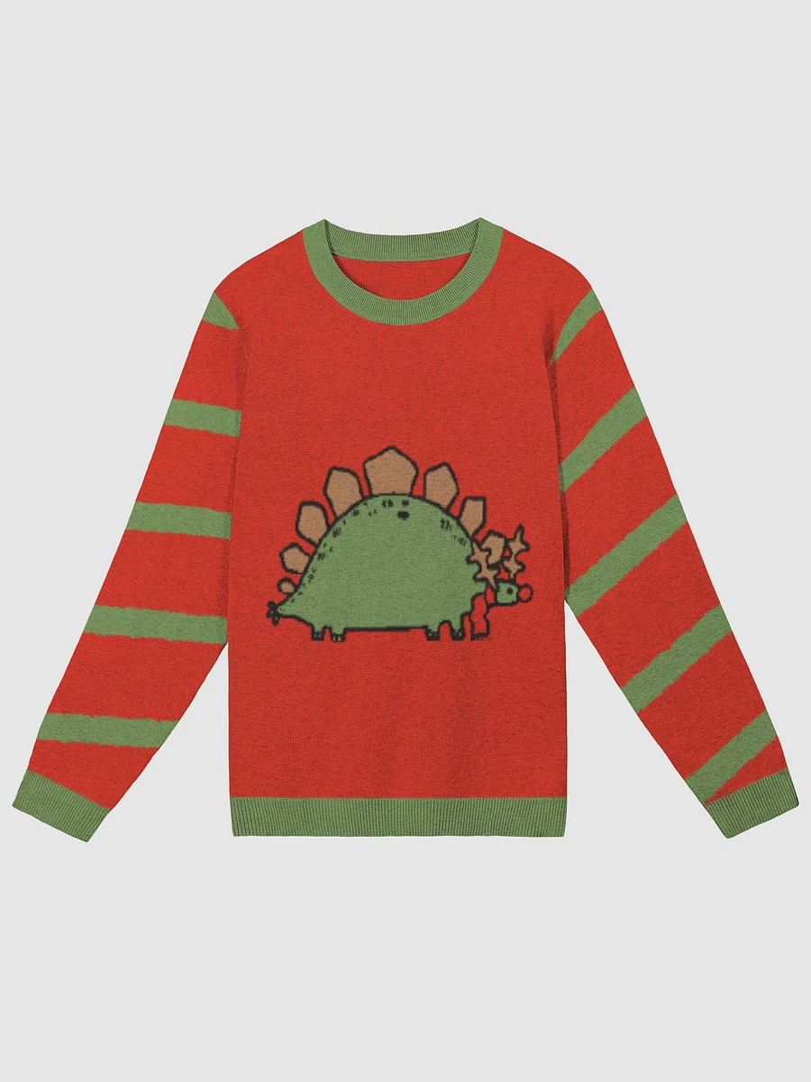 Rudolph The Stegosaurus Red Knitted Sweater product image (5)