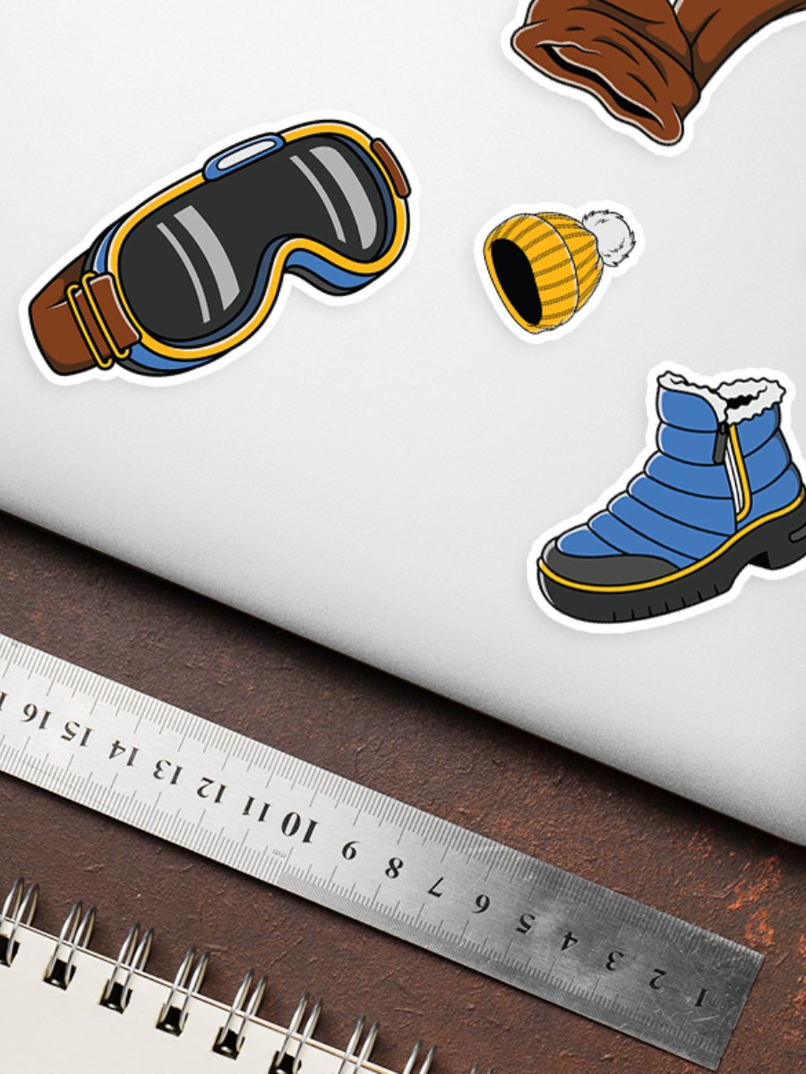 Retro Cozy Winter Wear Illustration product image (6)