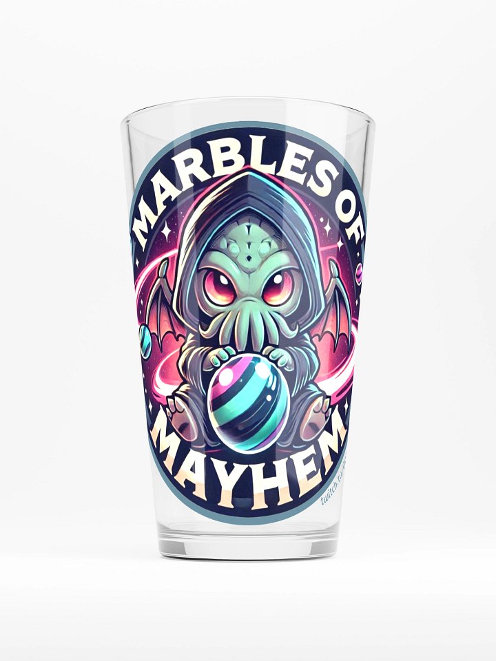 Marbles of Mayhem Pint Glass product image (1)