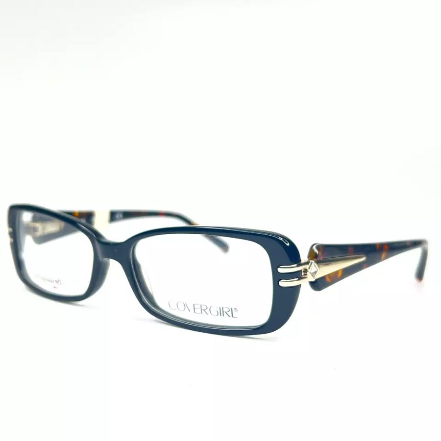 Cover Girl CG0451 005 Brown Tortoise Rectangular Eyeglasses Frames 54-16-140 A3 product image (1)