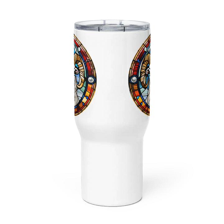 Spiritual Aries - Unique Travel Mug Design - Circle Energy product image (2)