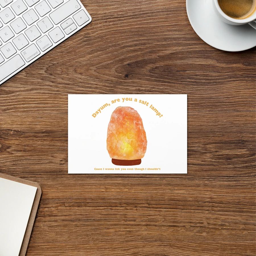 Post card - Are you a salt lamp? product image (6)