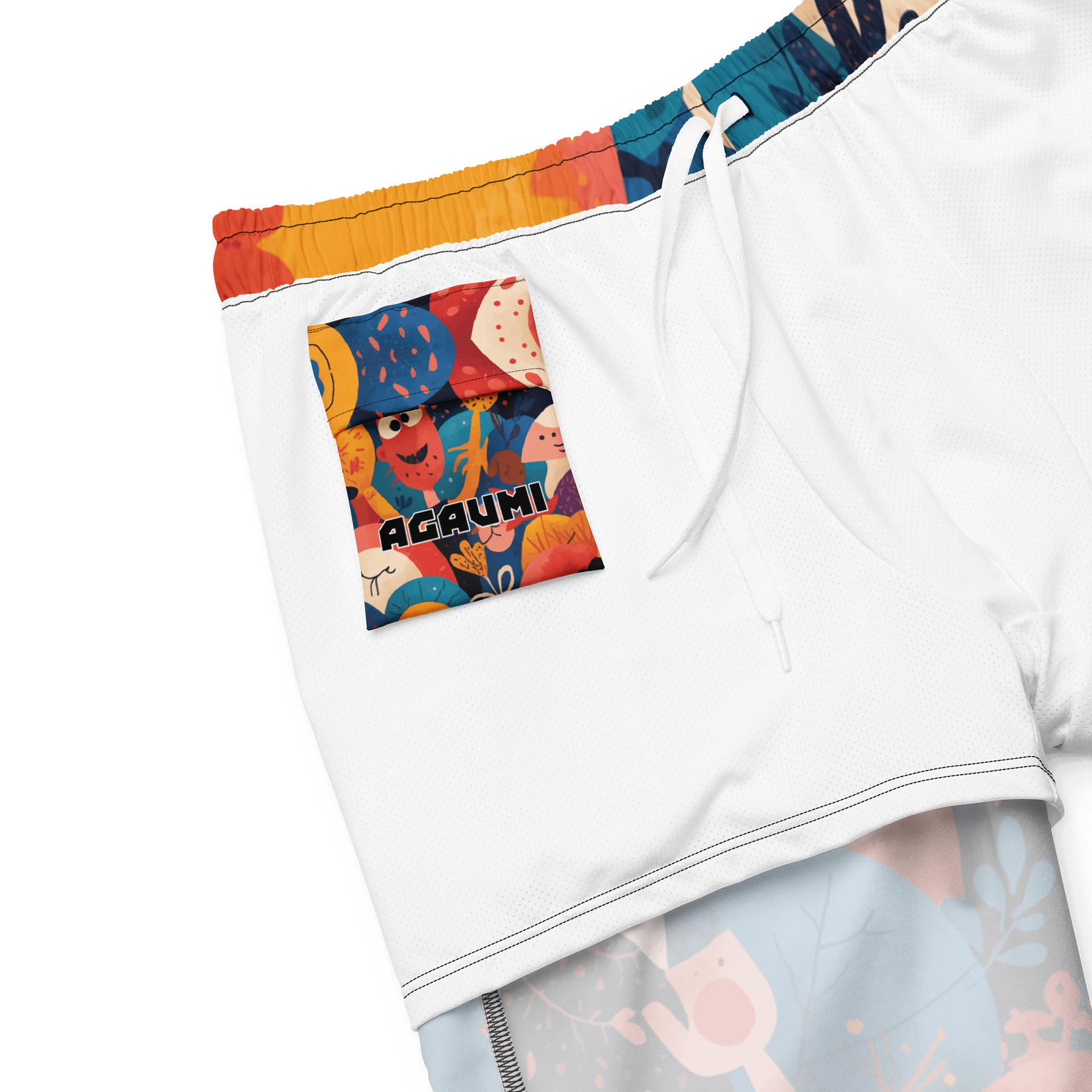 Whimsical Wonderland Swim Trunks product image (6)