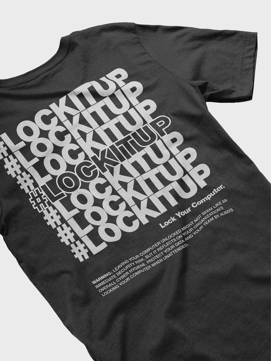 Matt Lee #LOCKITUP B&W - Supersoft Ringspun Tee product image (4)