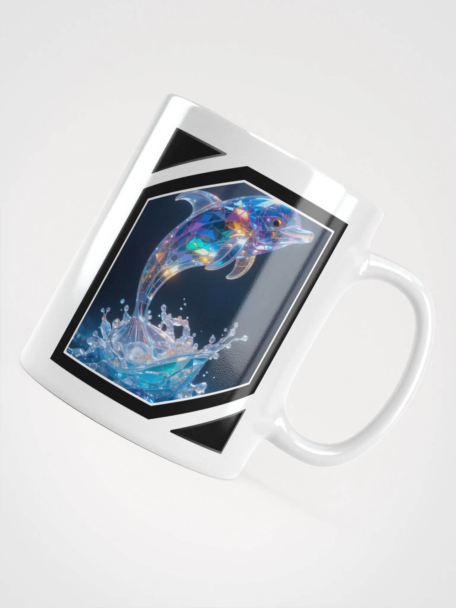 Glossy Mug: Diamond Dolphin product image (4)