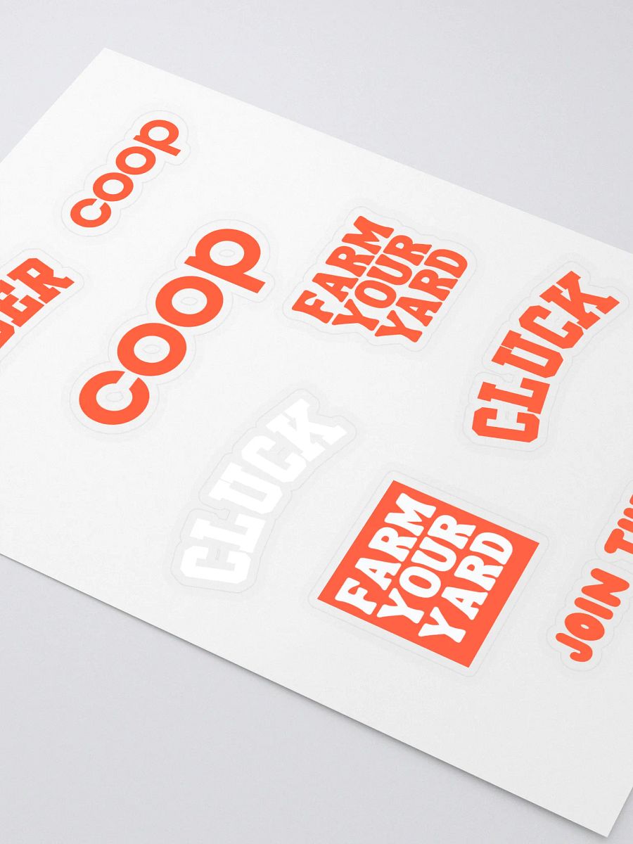 CLUCKTALK Stickers - Multi product image (2)