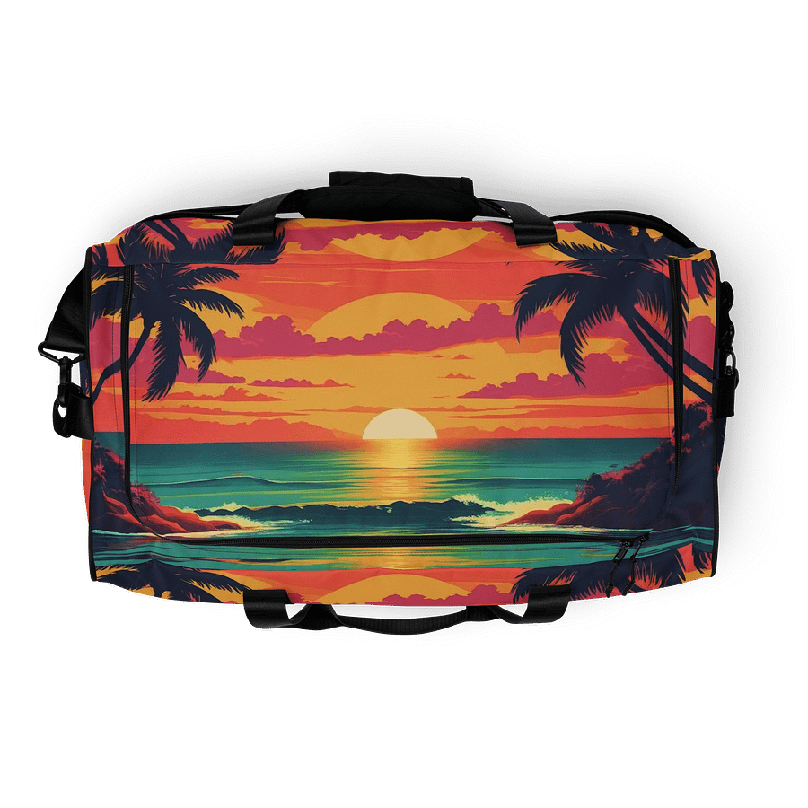 Tropical Sunset All-Over Duffle Bag product image (8)