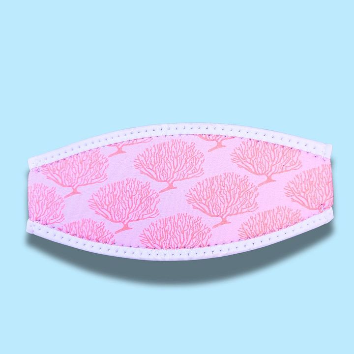 Coral Kissed Diving Mask Strap product image (3)