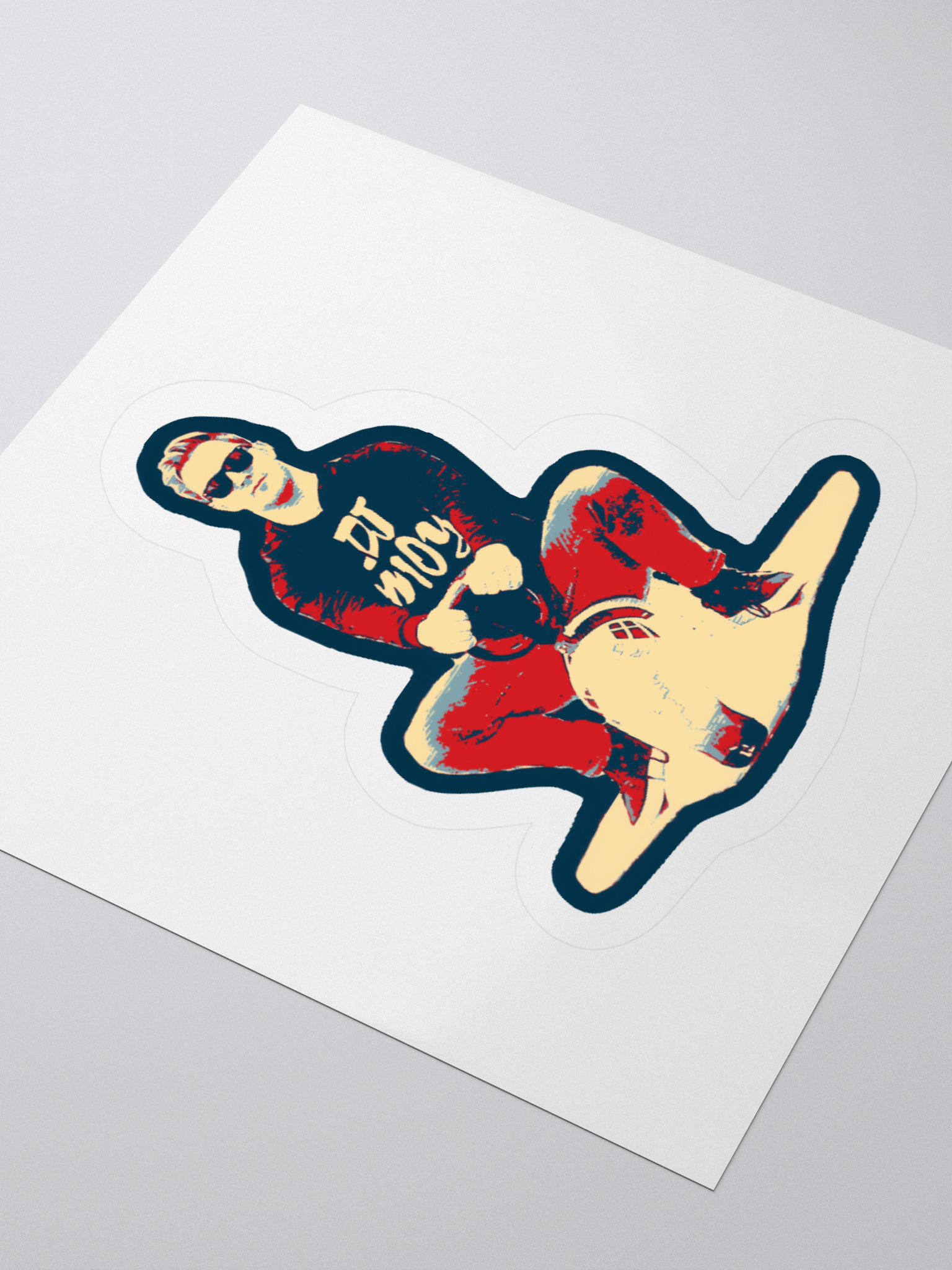DJ Moy - Spaceship Sticker product image (4)