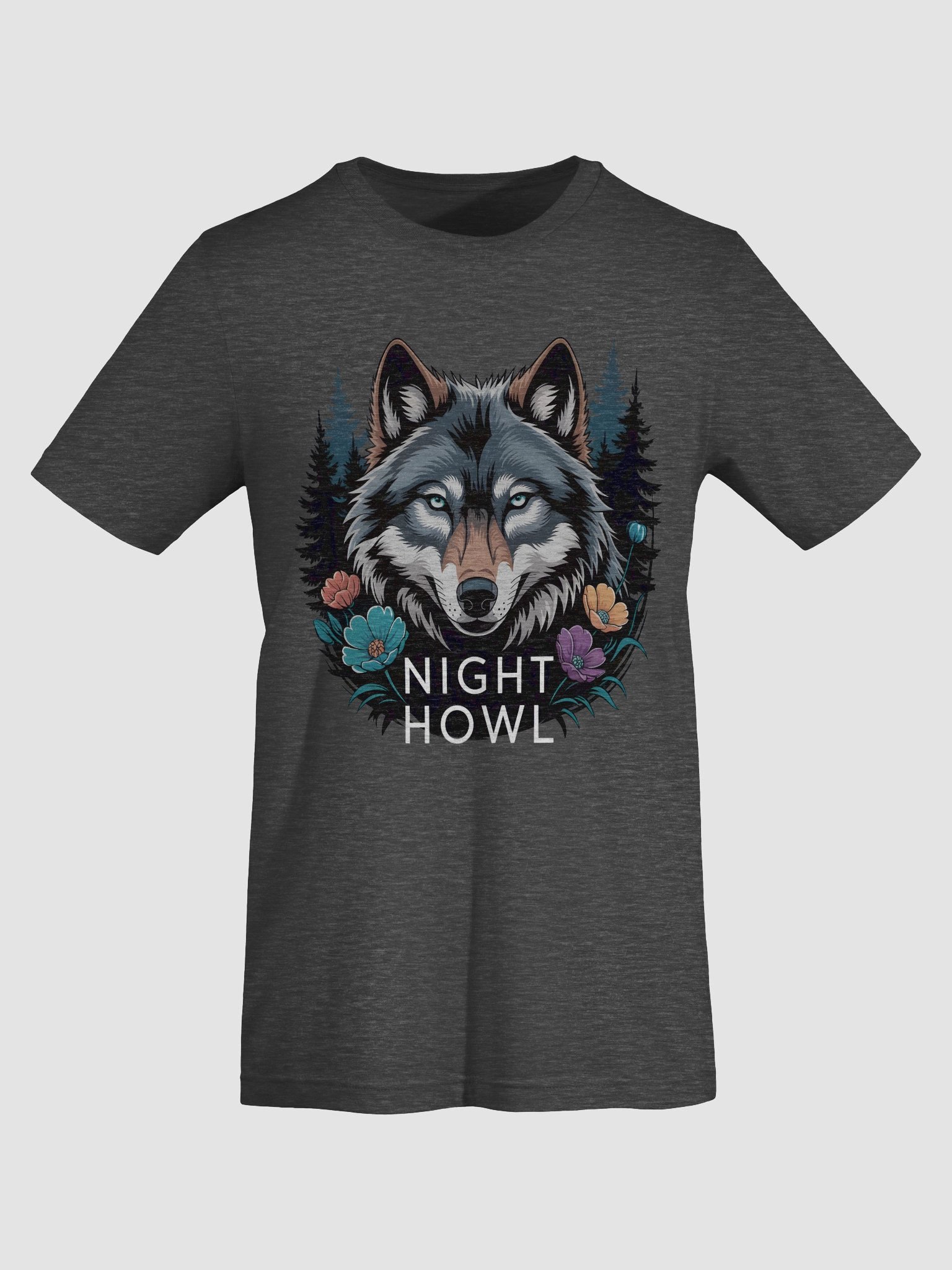 Night Howl Wolf T-Shirt product image (7)