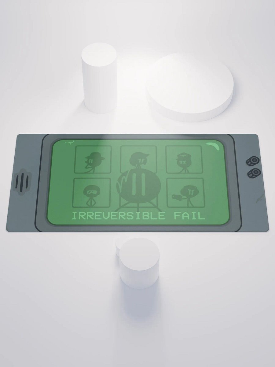 Irreversible Fail Poster - Long Mouse Pad product image (1)