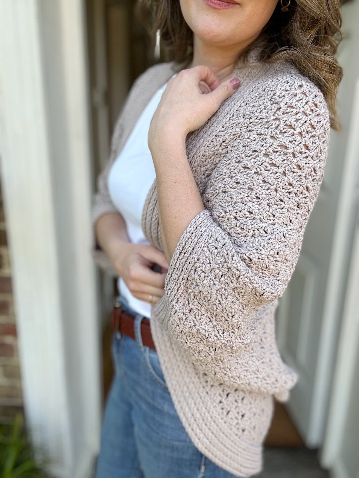 Easy Cocoon Cardigan Crochet Pattern PDF | XS-5XL (30-62" Chest) product image (3)