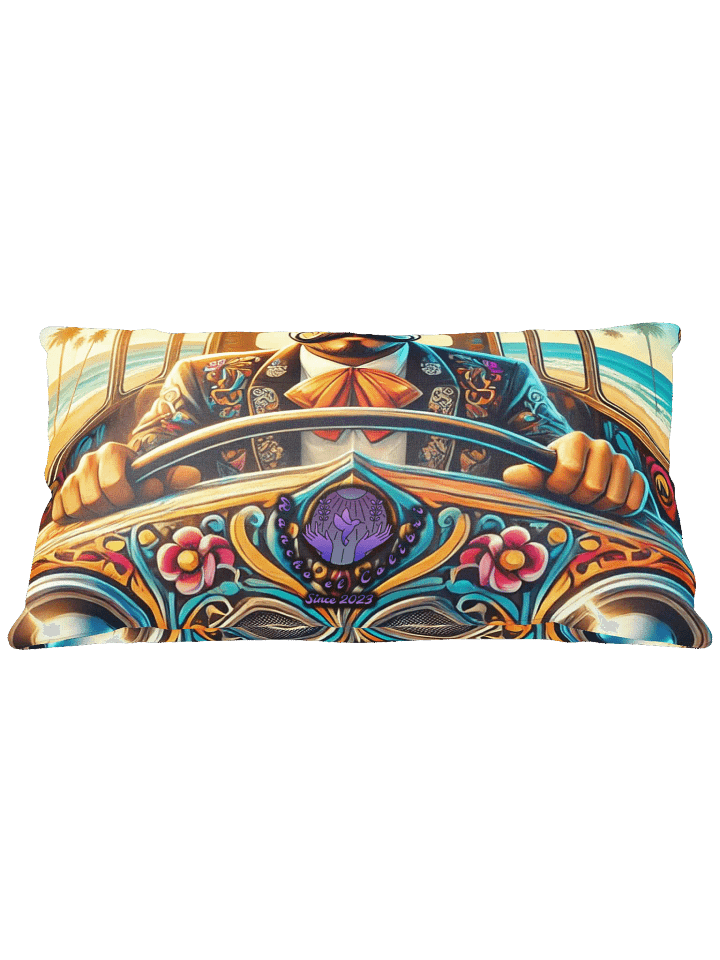 El Autobús De Fiesta Album Cover Print Pillow product image (3)