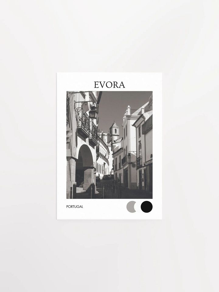 Streets of Evora - Black & White product image (1)