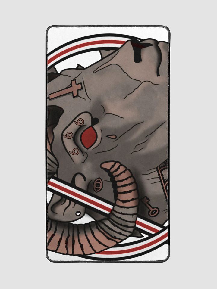 666 Demon Profile Desk Mat product image (2)