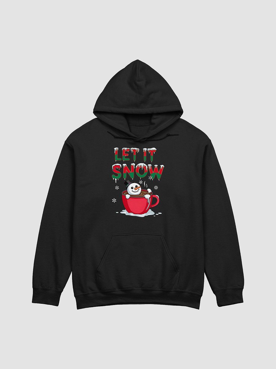 Let It Snow Snowman Christmas Unisex hoodie for men and women product image (3)