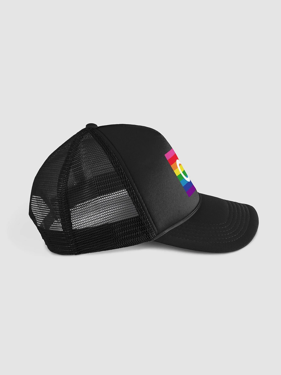 Neurodivergent Rainbow Pride Flag - Foam Trucker Hat product image (3)
