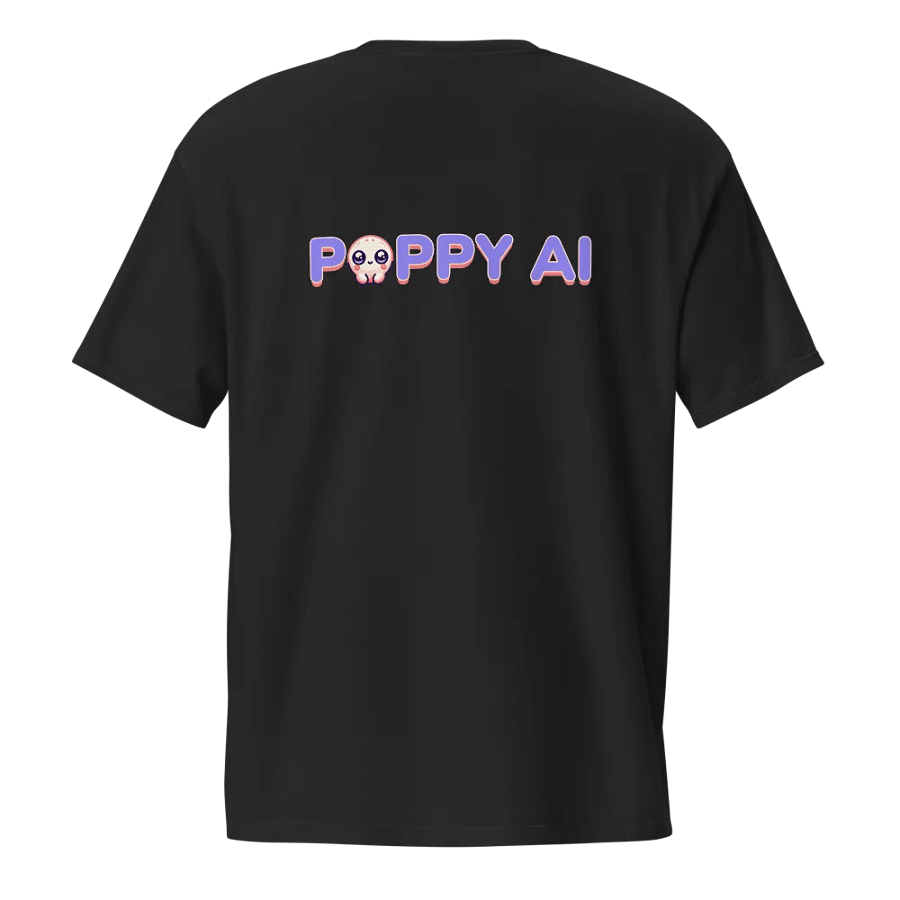 Poppy AI Pocket Tee - Black product image (1)