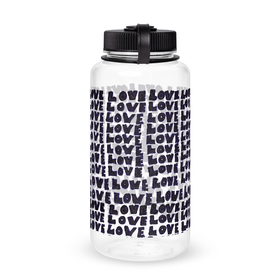 Love Wide Mouth Plastic Water Bottle product image (12)