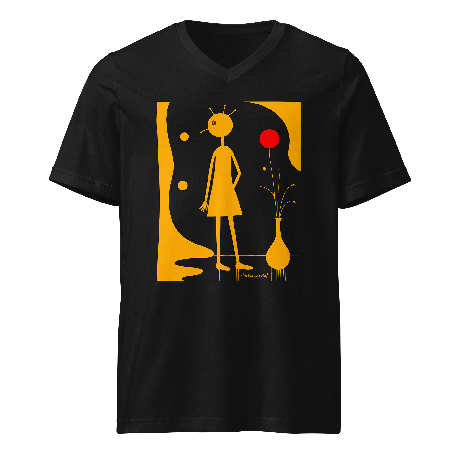 Bella+Canvas Short Sleeve V-Neck Jersey T-Shirt product image (1)