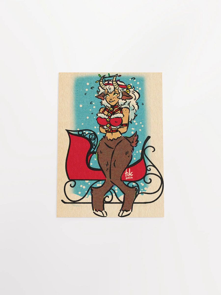 Trixie Getting Festive - DnD Print product image (4)