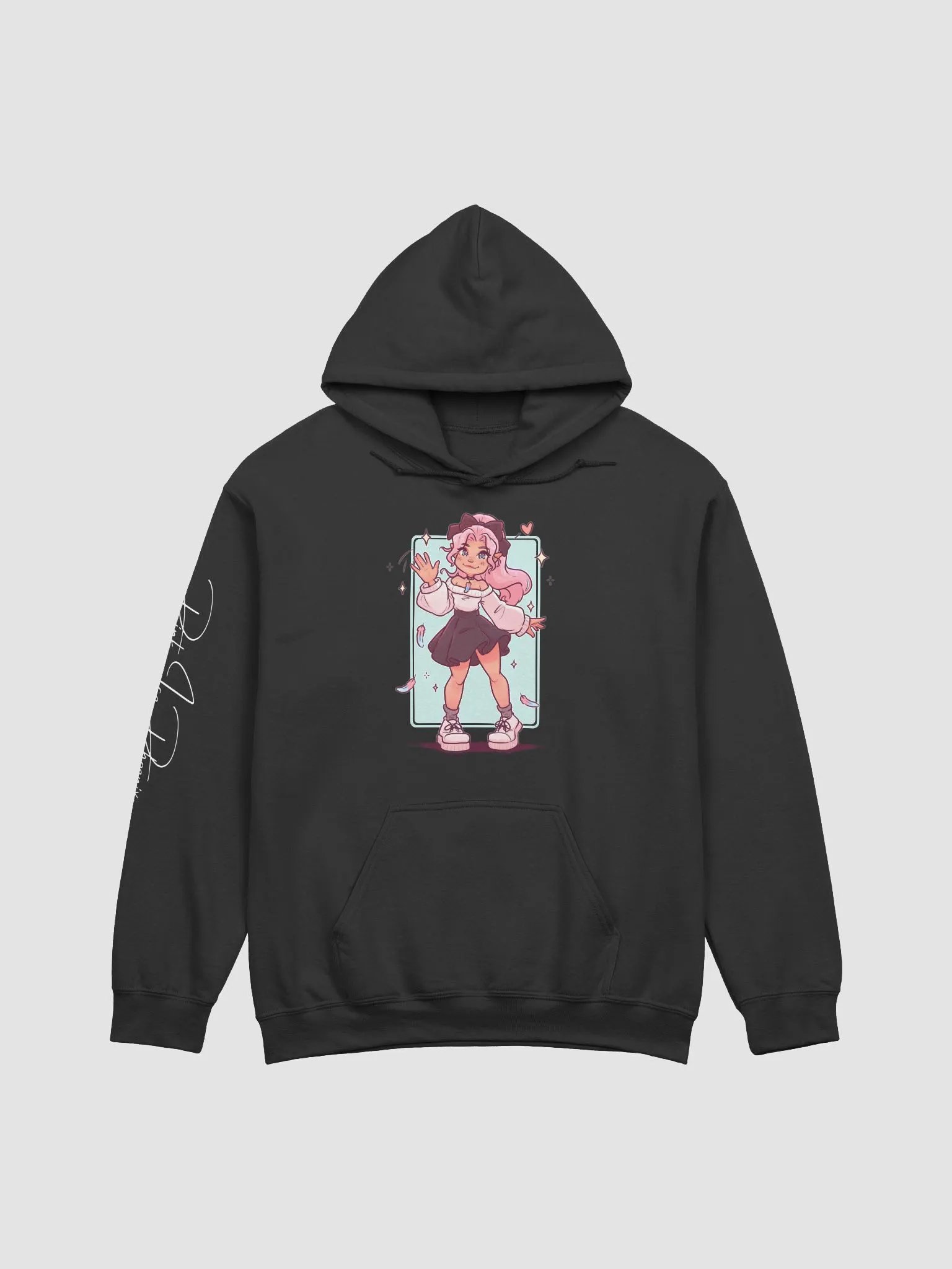 Pink Ice Phoenix Hoodie product image (3)