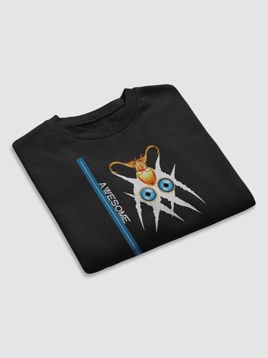 Flame-Eyed Symmetry Crop Sweatshirt product image (7)