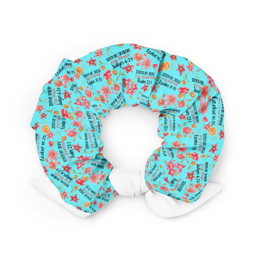 Teal Names Of God Scrunchie product image (4)