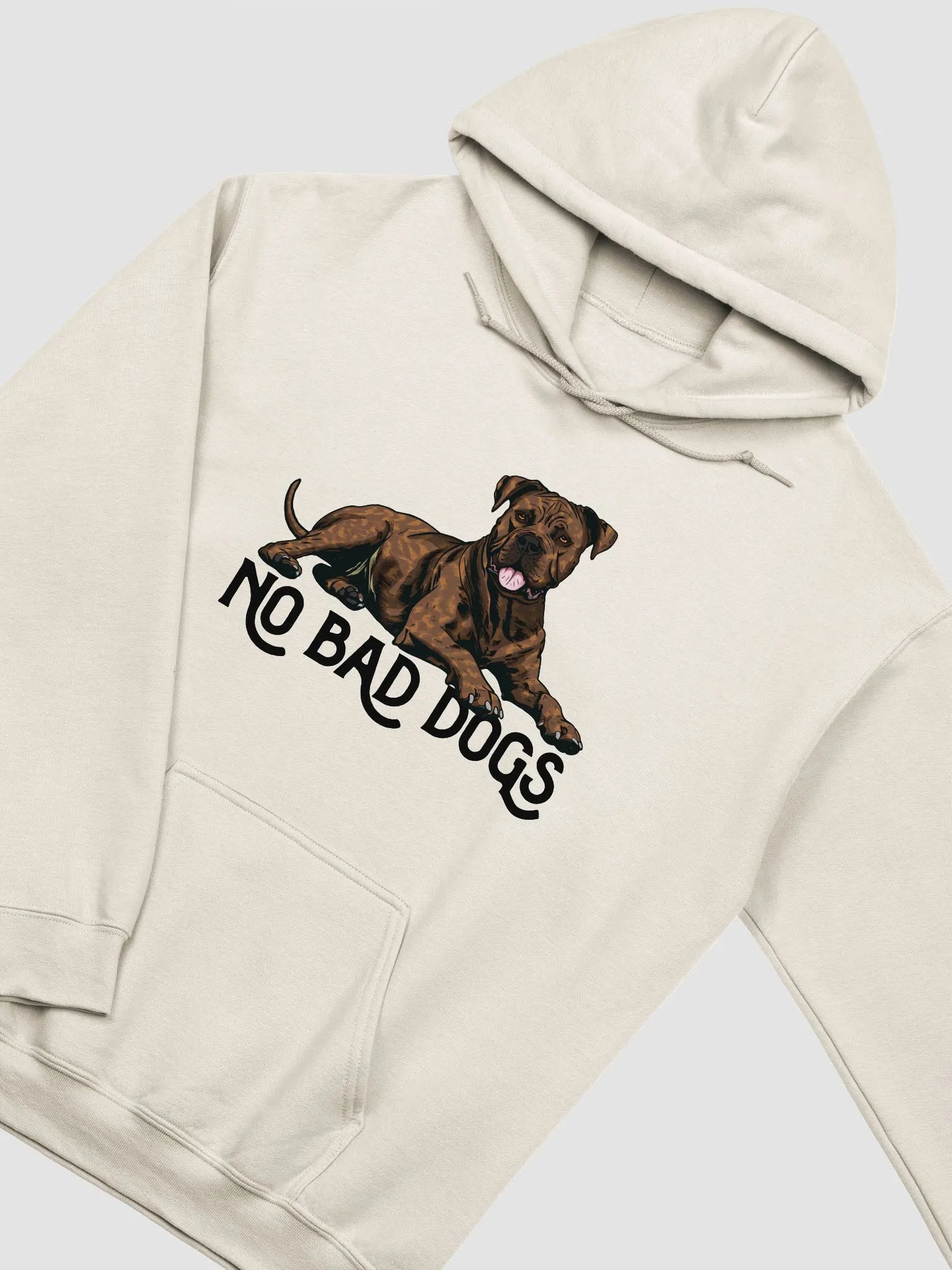 No Bad Dogs Hooded Sweatshirt of a Cane Corso(Brindle) | Funny Hoodie for Cane Corso Paw-rents product image (22)