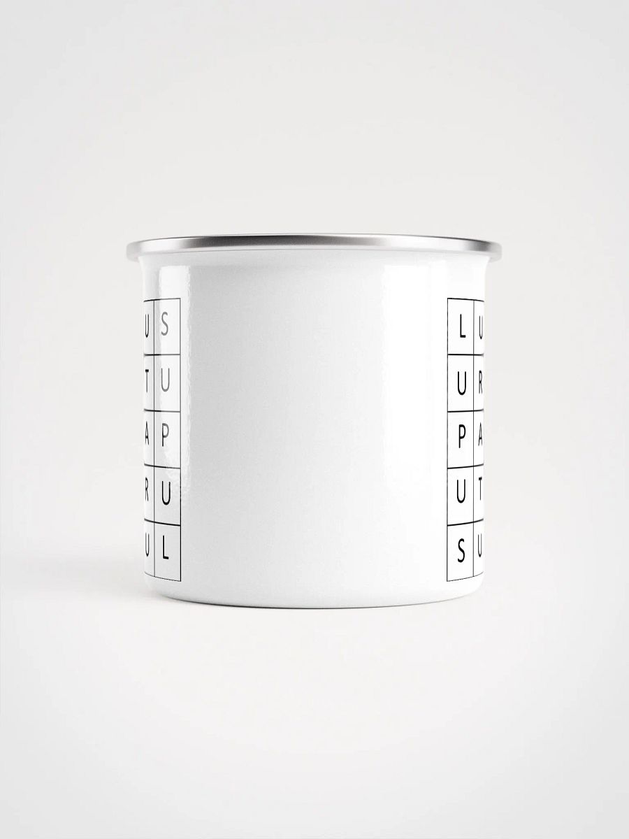 L-U-P Grid Steel Mug product image (2)