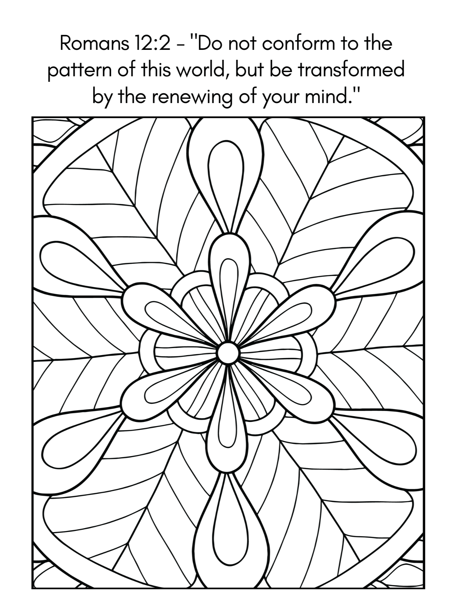 God Loves You Bible Verse Coloring Book product image (3)