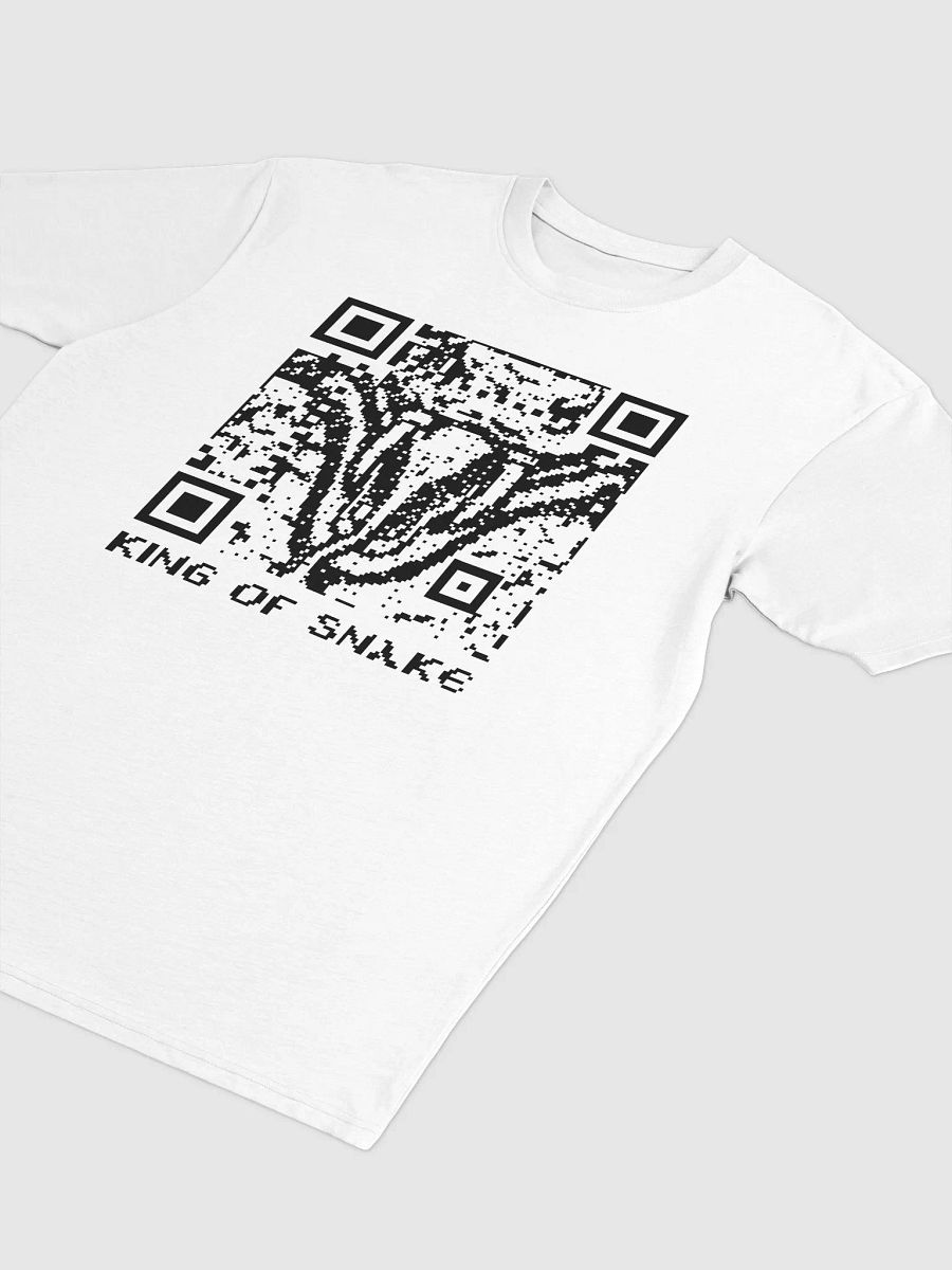 King of Snake QR Code T-Shirt (Men's Sizing) product image (3)