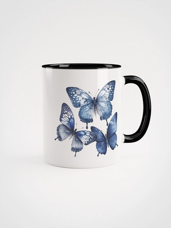 Pastel Blue Butterflies Mug product image (1)