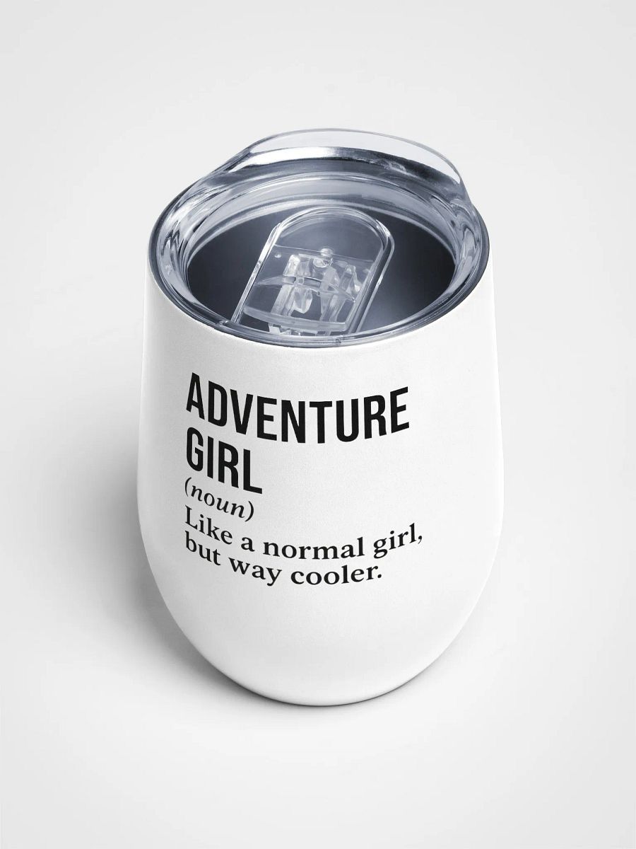 Adventure Girl - Wine Tumbler product image (4)