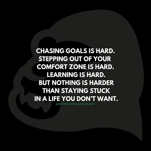 Chasing your dreams is hard, but staying stuck in a life you don’t love is harder. Keep pushing. 

.
.
.
.
.
.
.

#Motivation...