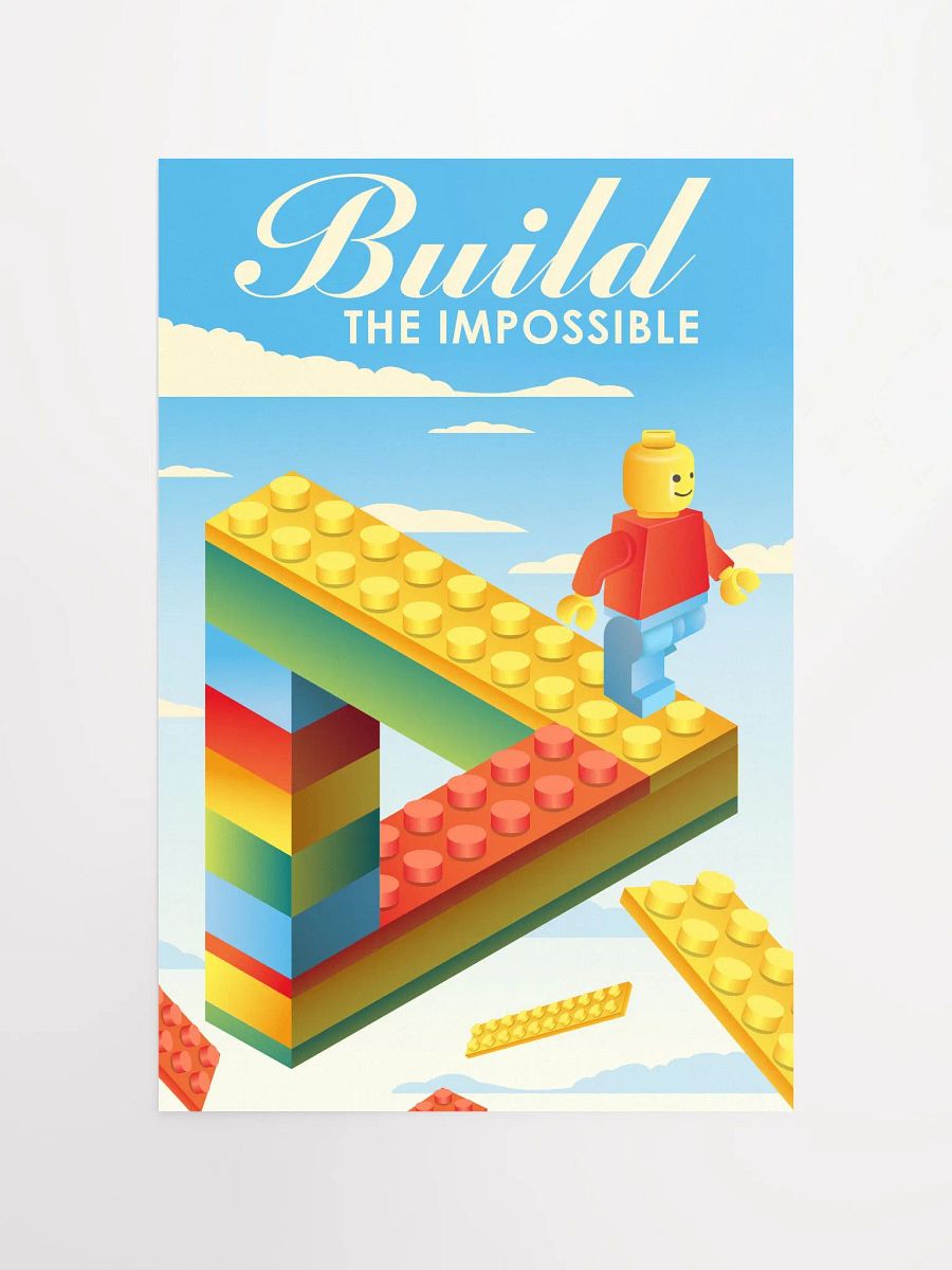 Build The Impossible Triangle | Limited Edition Poster product image (5)