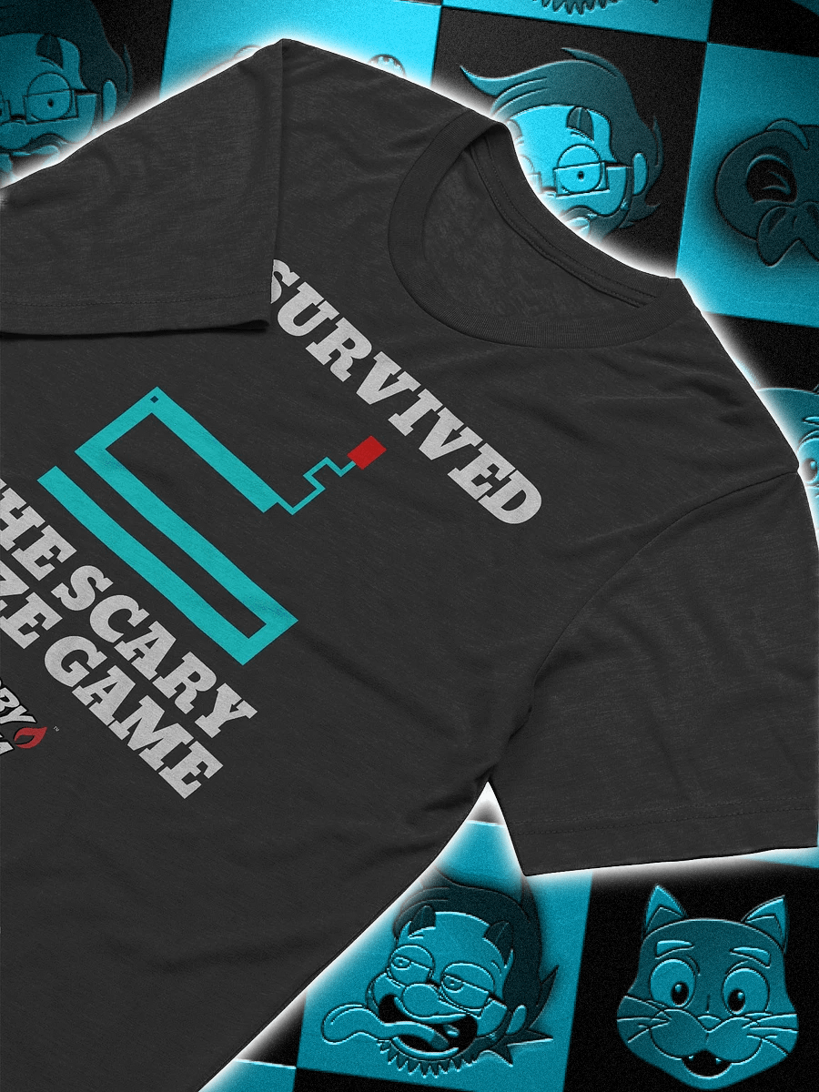 TobyPasta "I Survived The Scary Maze Game" T-Shirt product image (4)