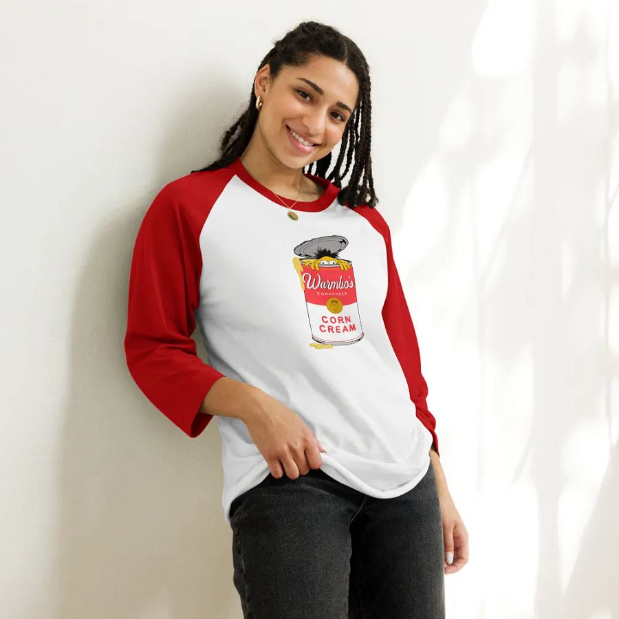 Warmbo's Corn Cream Raglan T-shirt product image (90)