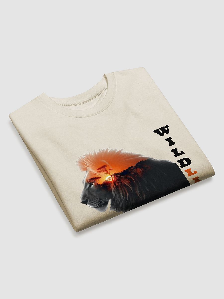 Wildlife Sunset Lion Premium Sweatshirt product image (7)