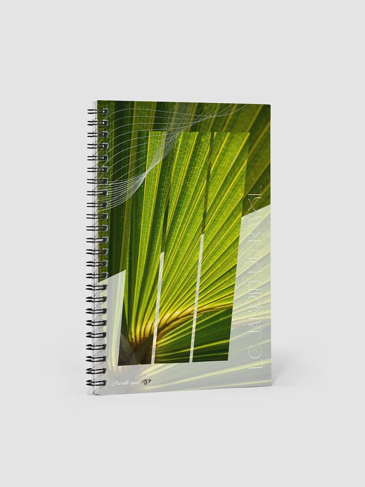 GeoGraphik Notebook – Inverted Light – Jardin du Rayol – A5 Format product image (1)
