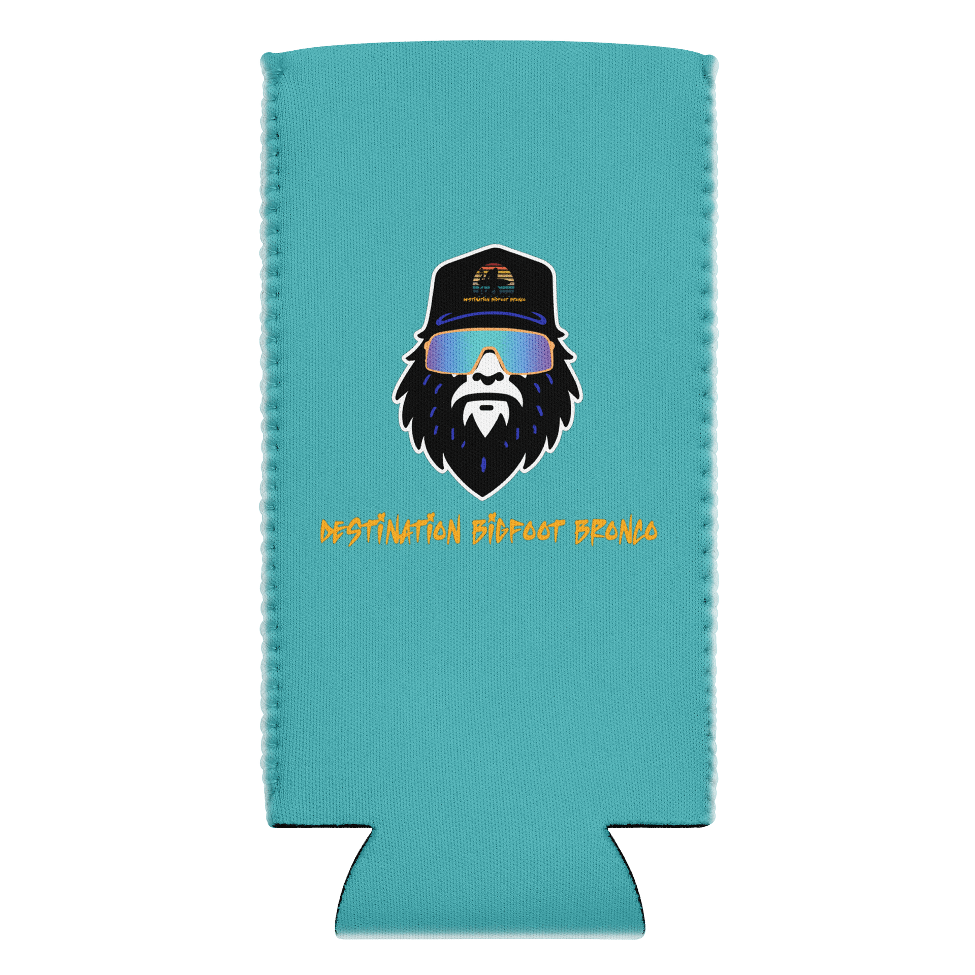 The Sasquatch Sipper (Teal) 12OZ Regular or 12OZ Slim Coozie product image (2)