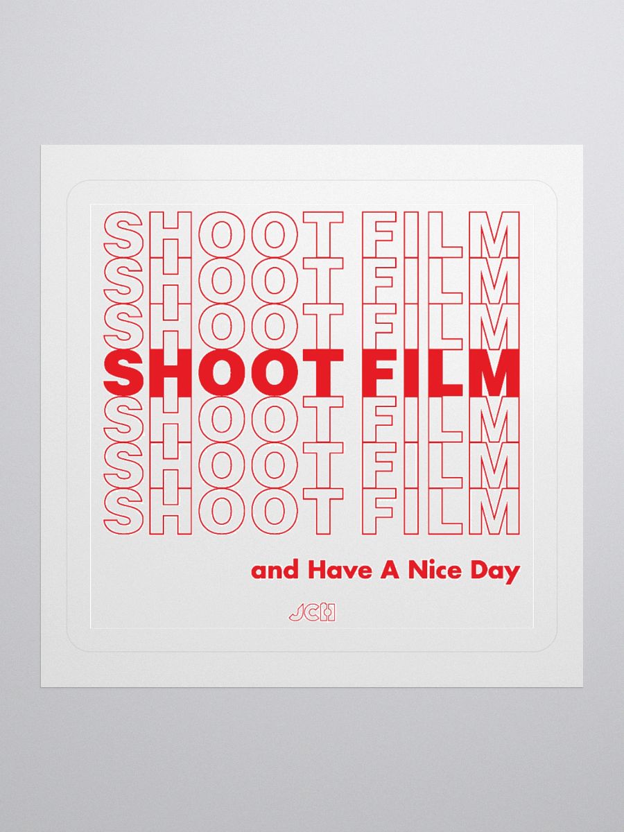 Shoot Film Sticker product image (1)