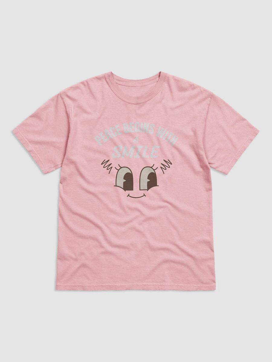 Peace begins with a smile T-Shirt For 2025 Spring product image (14)