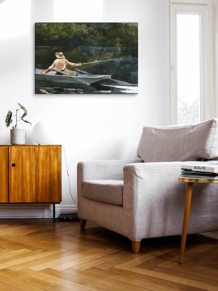 Casting Number 2 Watercolor Canvas Print product image (2)