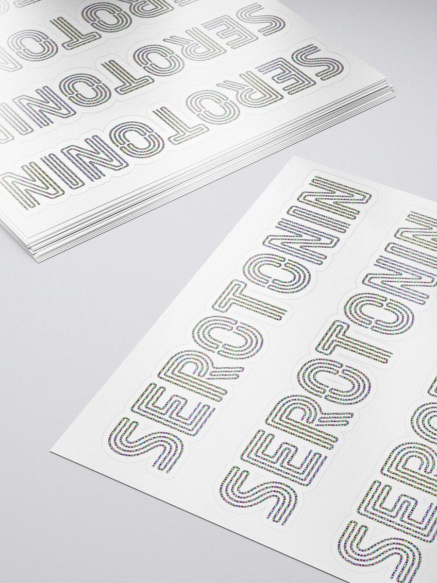 Serotonin Sticker Sheet product image (5)