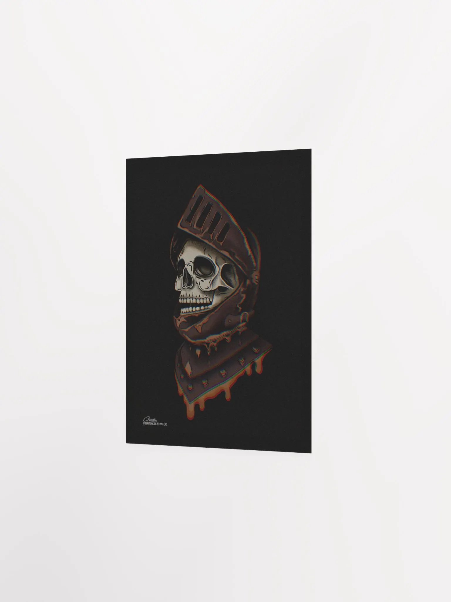 "Gothic Knight Skull" Poster product image (2)
