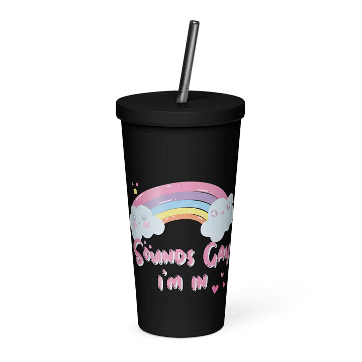 sounds gay i'm in insulated tumbler product image (1)