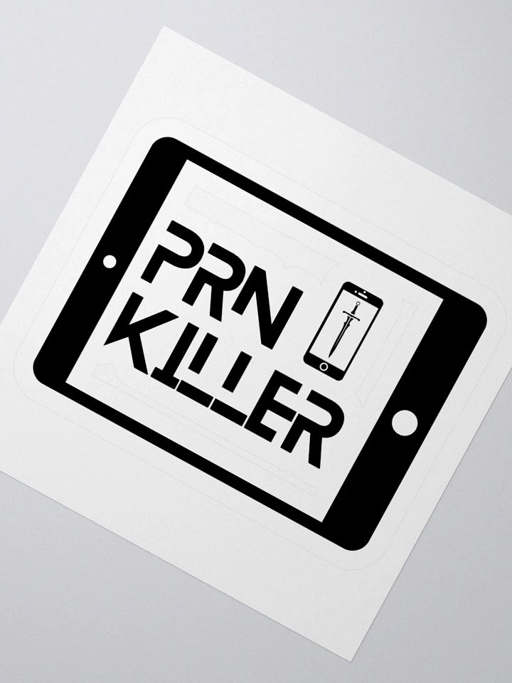 PRN KILLER "iPad" Die Cut Sticker product image (5)
