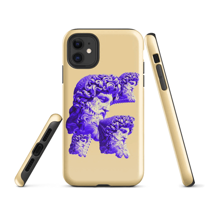 Zeus Glitch iPhone® Tough Case product image (1)